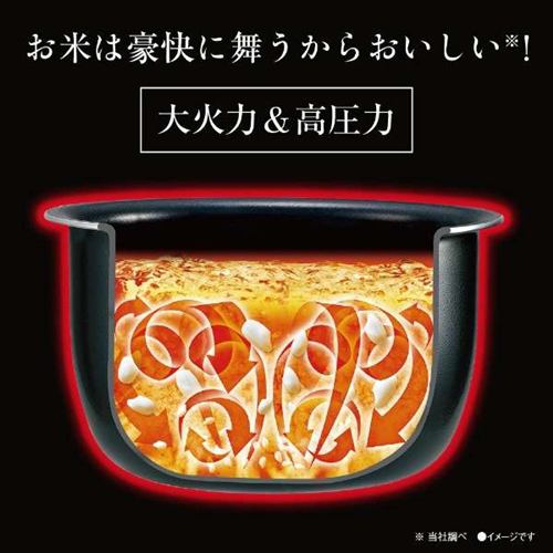 象印 NW-CB10 圧力IH炊飯ジャー 極め炊き 5.5合 ブラック