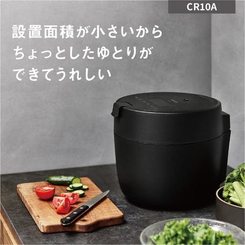 パナソニック SR-CR10A-K 圧力IHジャー炊飯器 5合 ブラック | ヤマダ 