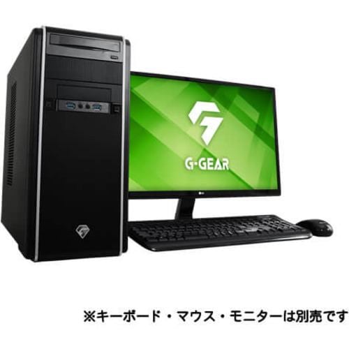 TSUKUMO ツクモ GA7J-F211T/YW2 ゲーミングパソコン G-GEAR BTO ...