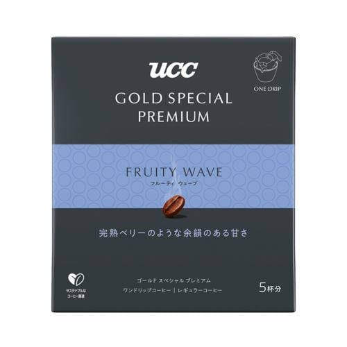 UCC GOLD SPECIAL PREMIUM ワンドリップコーヒー フルーティウェーブ 5P