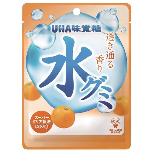 UHA味覚糖 水グミ みかん味 40g