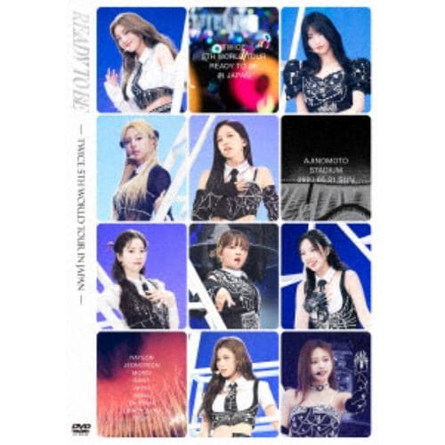 【DVD】TWICE ／ TWICE 5TH WORLD TOUR ‘READY TO BE' in JAPAN(通常盤)