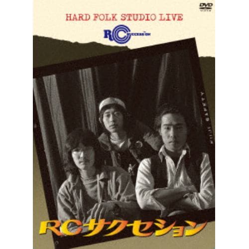【DVD】RCサクセション ／ HARD FOLK STUDIO LIVE(初回限定盤)