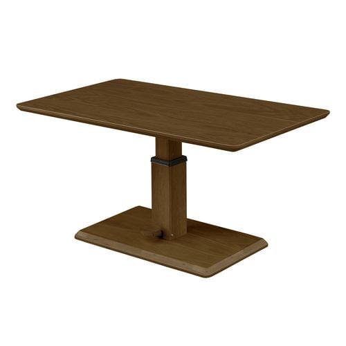 大塚家具 昇降式リビングテーブル「リフト Lift」木目タイプ ウッドMBR色