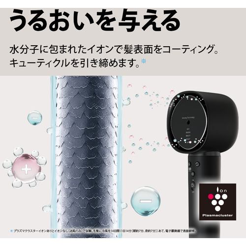 【期間限定ギフトプレゼント】SHARP IB-WX901 ドレープフロードライヤー Plasmscluster Beauty ホワイト