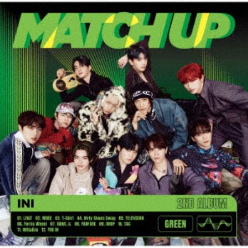 【CD】INI ／ MATCH UP(GREEN Ver.)(通常盤)