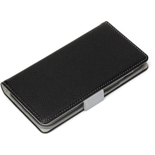 PGA PG-22QFP07BK 2022年 iPhone 14 Pro用 フリップカバー プレミアムモデル Premium Style ブラック