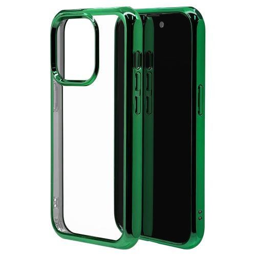 ラスタバナナ iPhone 14 Pro VANILLA PACK TPUケース メタルフレーム 2.7mm straight グリーン