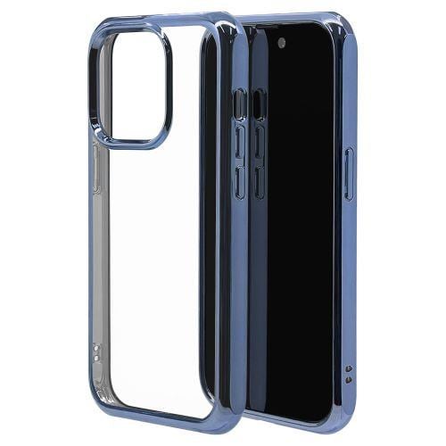 ラスタバナナ iPhone 14 Pro VANILLA PACK TPUケース メタルフレーム 2.7mm straight ブルー