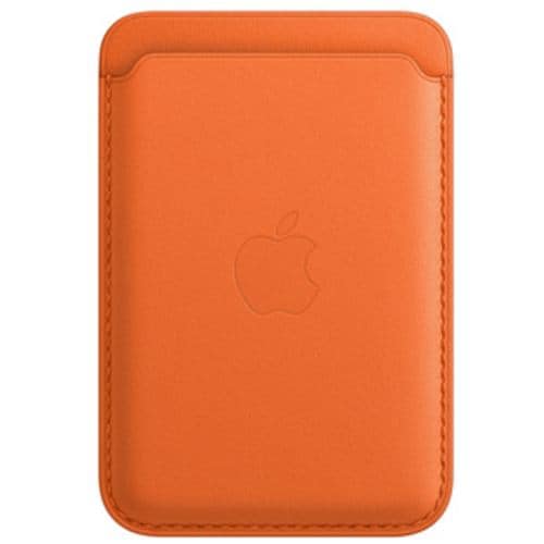 アップル(Apple) MPPY3FE/A MagSafe対応 iPhoneレザーウォレット オレンジ