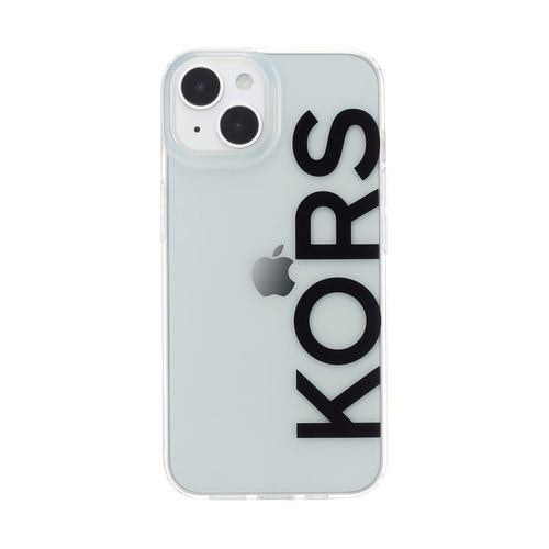 MICHAEL KORS IML Case Logo for iPhone 14 ブラッククリア