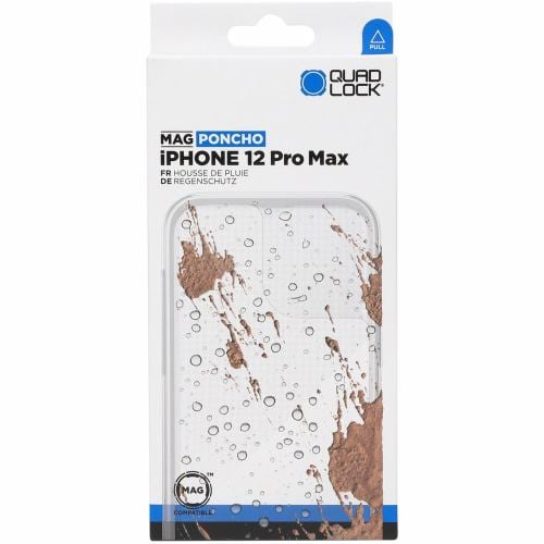 Ｑｕａｄ Ｌｏｃｋ レインポンチョ 雨天用カバー MAGケース用 - iPhone 12 Pro Max用 QMC-PON-IP12L