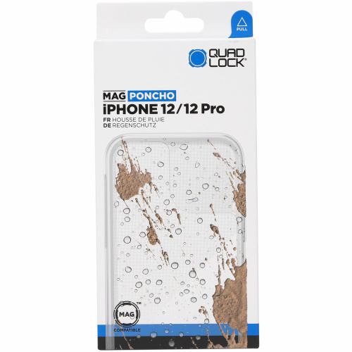 Ｑｕａｄ Ｌｏｃｋ レインポンチョ 雨天用カバー MAGケース用 - iPhone 12 ／ 12 Pro用 QMC-PON-IP12M