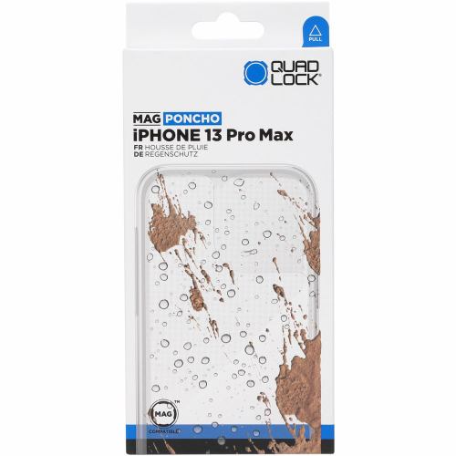 Ｑｕａｄ Ｌｏｃｋ レインポンチョ 雨天用カバー MAGケース用 - iPhone 13 Pro Max用 QMC-PON-IP13L