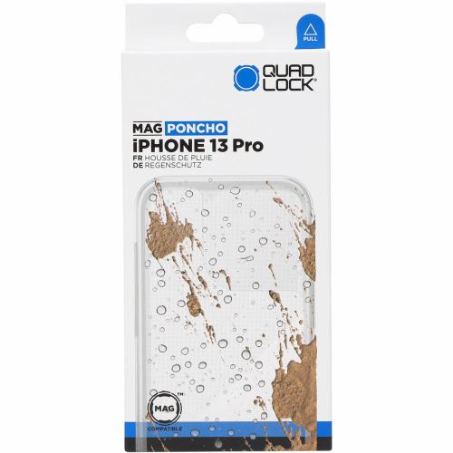 Ｑｕａｄ Ｌｏｃｋ レインポンチョ 雨天用カバー MAGケース用 - iPhone 13 Pro用 QMC-PON-IP13MP