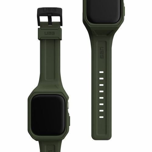 プリンストン UAG社製 Apple Watch 45mm用ケース+バンド SCOUT+シリーズ(オリーブ) UAG-RAW45SPLS-OL