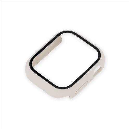 ナカバヤシ SMWC-AW411ST Apple Watch Series8用 液晶保護ガラス+ケース 41mm  スターライト