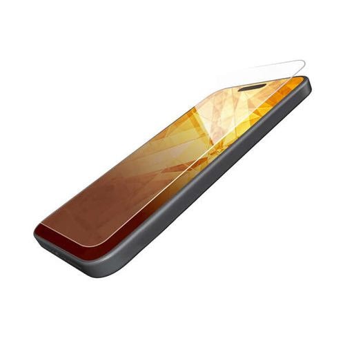 エレコム PM-A23BFLGDCO iPhone 15Plus ガラスフィルム ダイヤモンドコーティング ゴリラ0.21mm 高透明 PMA23BFLGDCO