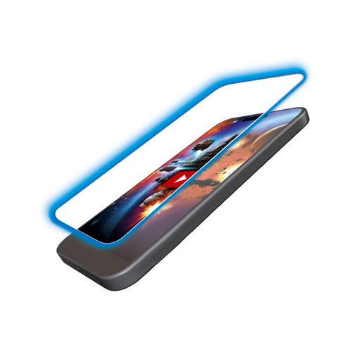 エレコム PM-A23CFLGARBL iPhone 15Pro ガラスフィルム 動画映え 高透明 ブルーライトカット PMA23CFLGARBL