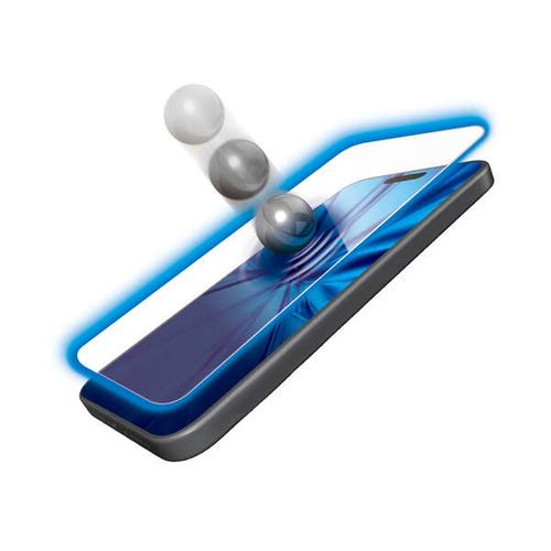 エレコム PM-A23CFLGZBL iPhone 15Pro ガラスフィルム SHOCKPROOF 高透明 ブルーライトカット PMA23CFLGZBL