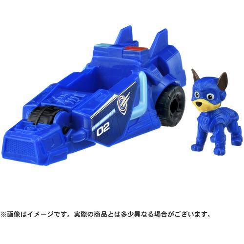 タカラトミー パウ・パトロール ザ・マイティ・ムービー ミニベーシックビークル チェイス マイティポリスカー