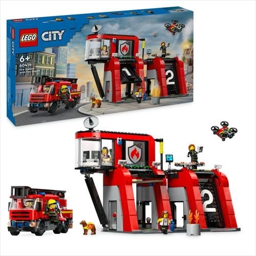 レゴジャパン レゴ 60414消防署と消防車