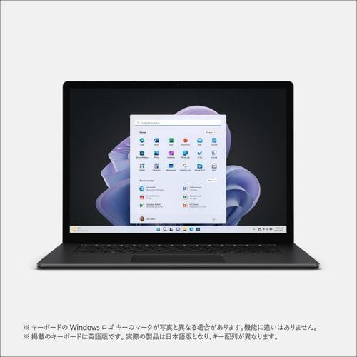 【台数限定】Microsoft RFB-00045 Surface Laptop 5 15" i7／8／512 ブラック RFB00045
