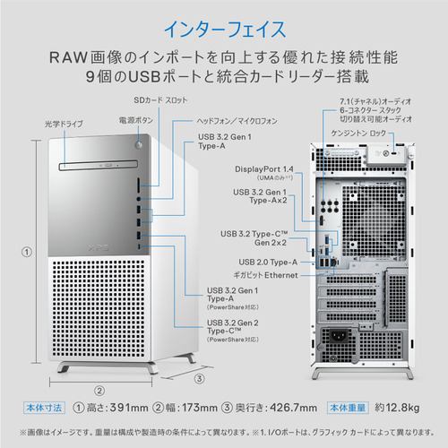 台数限定】DELL DX100VR-CWL デスクトップパソコン XPS 8950 12コア 第