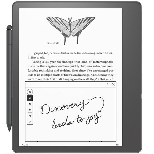 【推奨品】Amazon B09BRLNXJP Kindle Scribe (16GB) キンドル スクライブ 10.2インチ  Kindle史上初の手書き入力機能搭載 プレミアムペン付き ブラック