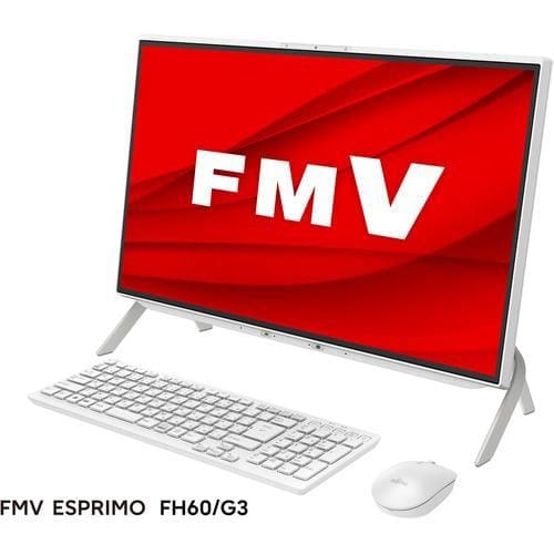 【台数限定】富士通 FMVF60G3W デスクトップパソコン FMV ESPRIMO FH Series ホワイト
