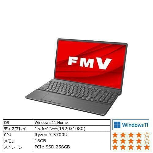 【高性能PC】大容量メモリ16GB搭載！FMVノートパソコン