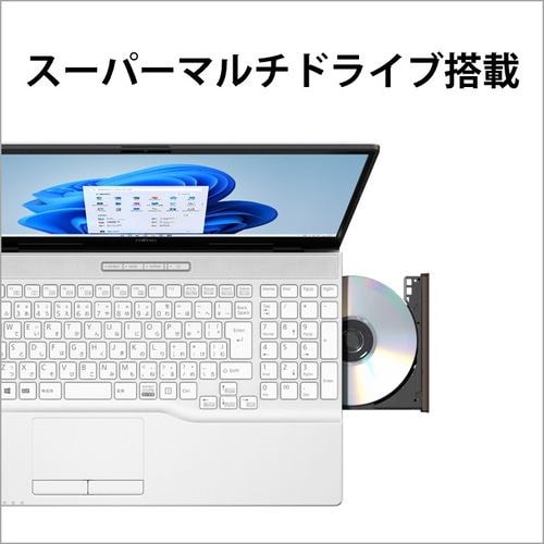 推奨品】富士通 FMVA450GW ノートPC FMV LIFEBOOK AH Series ...