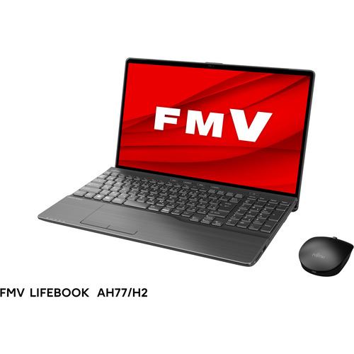 【推奨品】富士通クライアントコンピューティング FMVA77H2B ノートパソコン FMV LIFEBOOK AH Series ブライトブラック