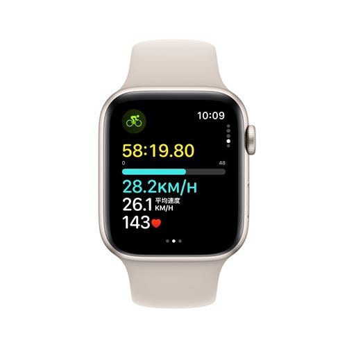 アップル(Apple) MRE43J/A Apple Watch SE GPSモデル 44mm スター