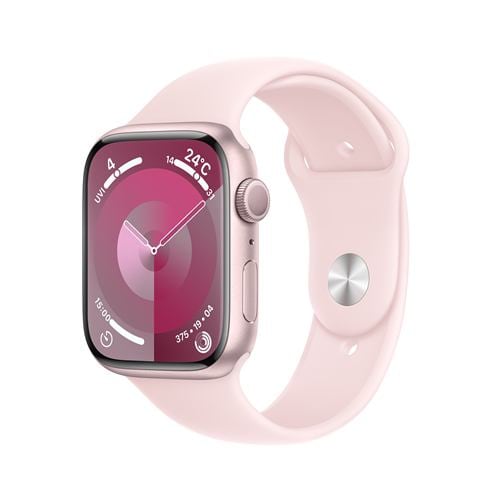 アップル(Apple) MR9G3J/A Apple Watch Series 9 GPSモデル 45mm ピンクアルミニウムケースとライトピンクスポーツバンド S/M
