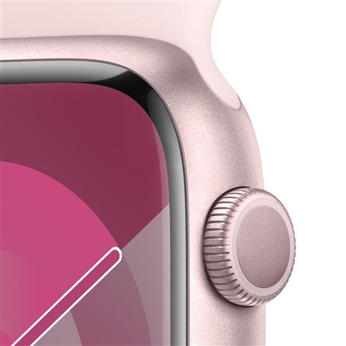 アップル(Apple) MR9G3J/A Apple Watch Series 9 GPSモデル 45mm  ピンクアルミニウムケースとライトピンクスポーツバンド S/M