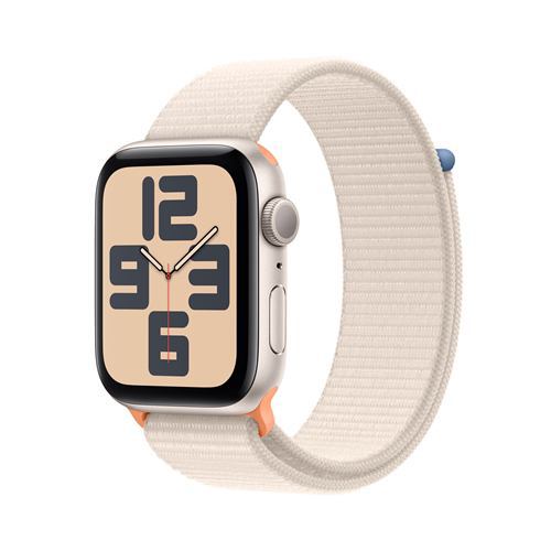 アップル(Apple) MRE63J/A Apple Watch SE GPSモデル 44mm スターライトアルミニウムケースとスターライトスポーツループ