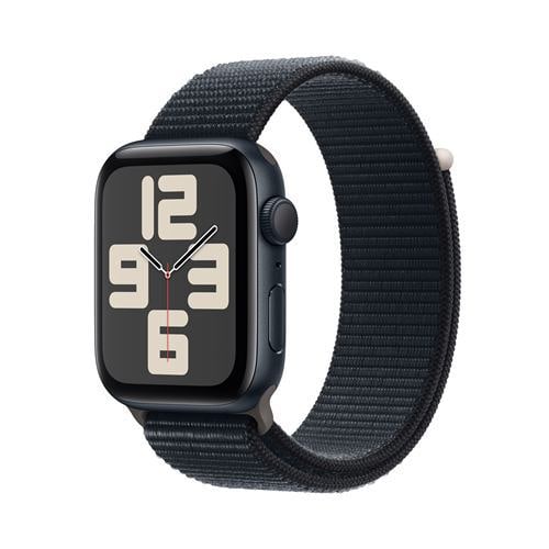 アップル(Apple) MREA3J/A Apple Watch SE GPSモデル 44mm ミッドナイトアルミニウムケースとミッドナイトスポーツループ