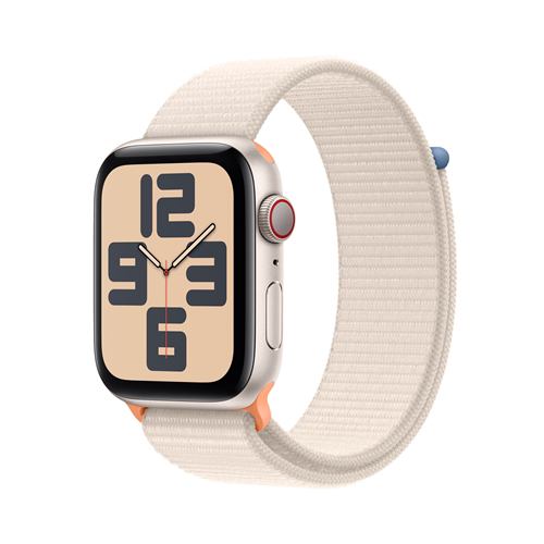 アップル(Apple) MRH23J/A Apple Watch SE GPS + Cellularモデル 44mm スターライトアルミニウムケースとスターライトスポーツループ