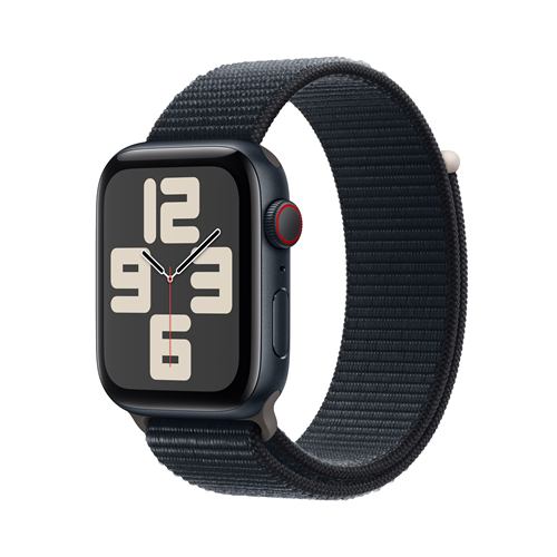 アップル(Apple) MRHC3J/A Apple Watch SE GPS + Cellularモデル 44mm ミッドナイトアルミニウムケースとミッドナイトスポーツループ