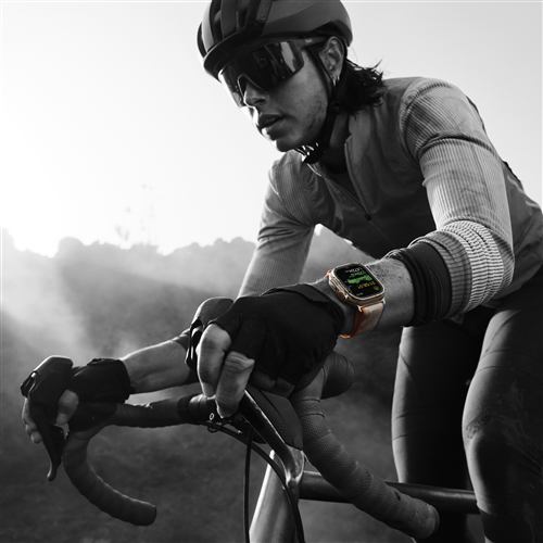 アップル(Apple) MREH3J/A Apple Watch Ultra 2 GPS + Cellularモデル 49mm  チタニウムケースとオレンジオーシャンバンド