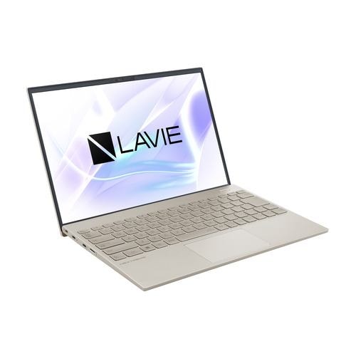 【推奨品】NEC LAVIE NEXTREME Carbon PC-XC550HAG [ 14in | 1920x1200 | Core  i5-1335U | 16GB | 512GB | Win11 Home | Office | ペールゴールド ]