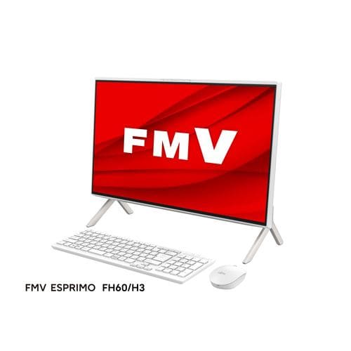 推奨品】富士通 FMV ESPRIMO FH FMVF60H3W [ 23,8in | FHD | Ryzen 5 