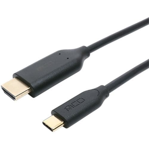 ミヨシ USD-FH20／BK USB Type-C HDMI変換ケーブル 2m ブラック USDFH20／BK