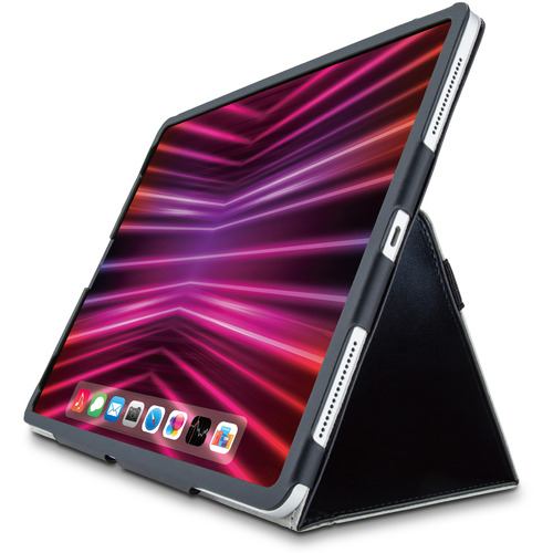 エレコム TB-A22PLPLFBK iPad Pro 12.9インチ 第6世代 フラップケース ソフトレザー 2アングル 軽量 ブラック TBA22PLPLFBK