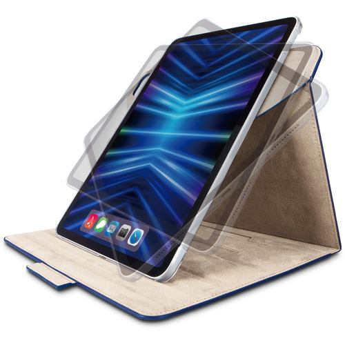 エレコム TB-A22PM360NV iPad Pro 11インチ 第4世代 フラップケース ソフトレザー 360度回転 ネイビー TBA22PM360NV