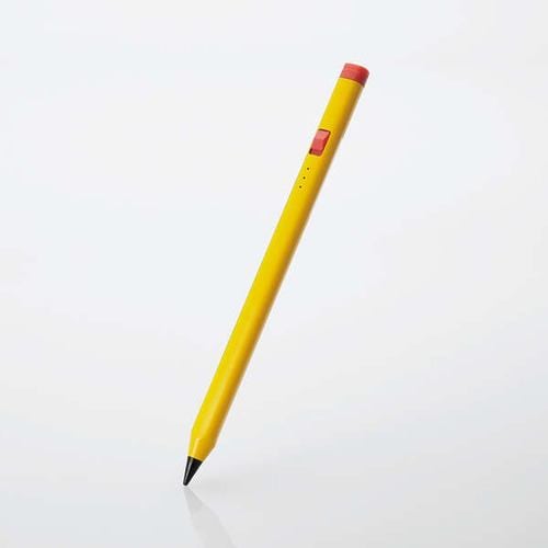 エレコム P-TPACAPEN02YL 充電式アクティブタッチペン（3角 iPad専用 黄） イエロー PTPACAPEN02YL