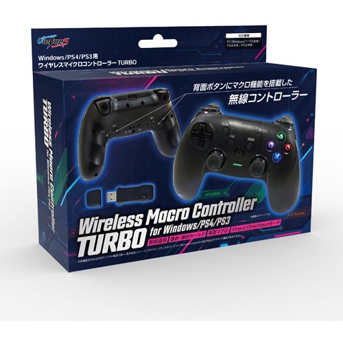 エンジェイド VTS-WXP4BK ゲーム用ワイヤレスコントローラー ブラック ...