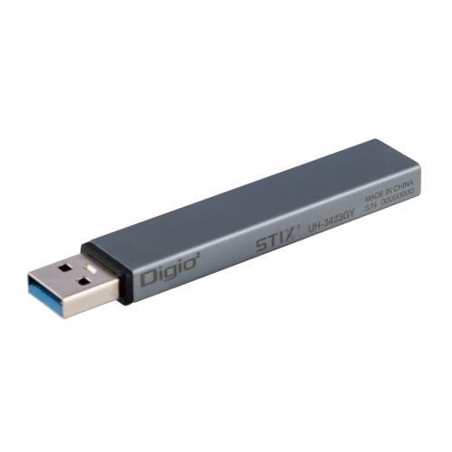 ナカバヤシ UH-3423GY USB Type-Ax3ポートハブ USB Type-A接続 Win/Mac/Chrome 対応 グレー