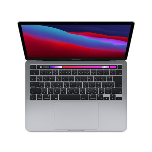 アップル(Apple)　MYD92J/A　MacBookPro　13.3インチ　Touch　Bar搭載　スペースグレイ　Apple　 M1チップ（8コアCPU/8コアGPU）　SSD512GB　メモリ8GB